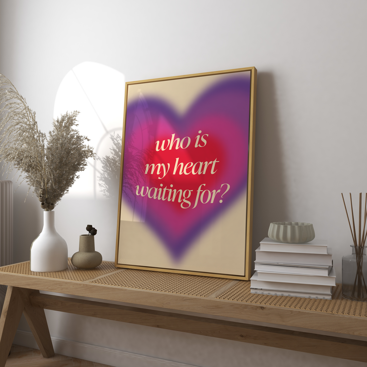 'Who Is My Heart Waiting For?' Art Prints