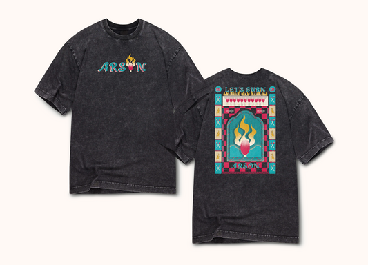 J-Hope Arson Oversized Washed Tee