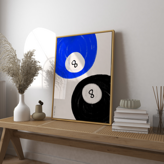 Two 8 Balls Print