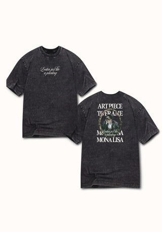 Mona Lisa Washed Oversized Tee