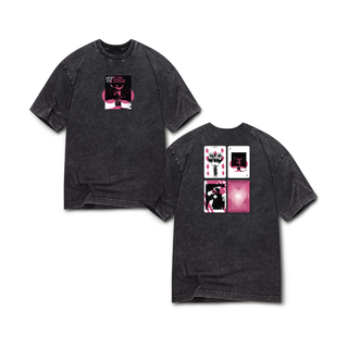 Hope On Stage Cards Washed Oversized Tee