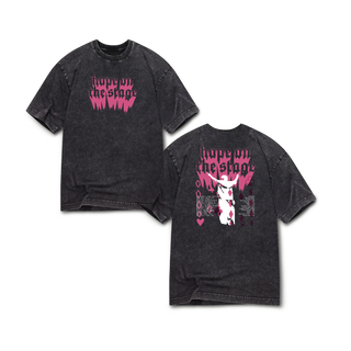Hope On Stage PINK Washed Oversized Tee