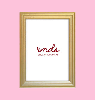 Gold Antique Style Frame