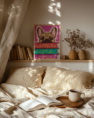 Custom Pet Fantasy Book Lover Artwork + Print
