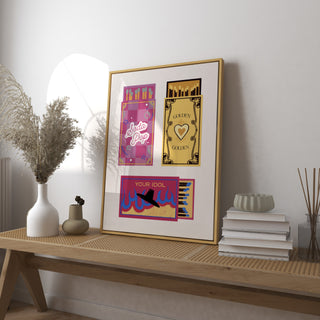 Demon Hunter Matchbox Art Print