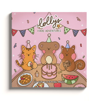 Lolly's Food Adventure Colouring Book