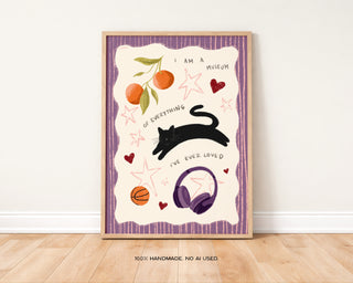Museum of Everything I Love | Cats, Oranges, Headphones, Suga | Digital Downloads