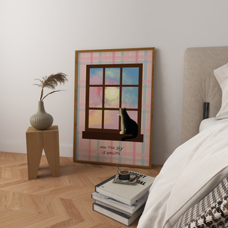 The Sky is Opalite Art Print