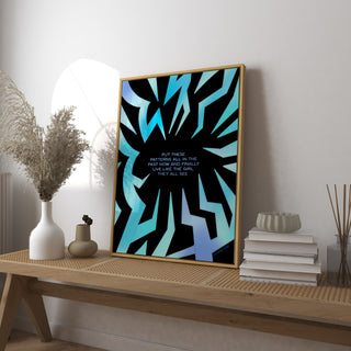 Patterns in The Past Art Print