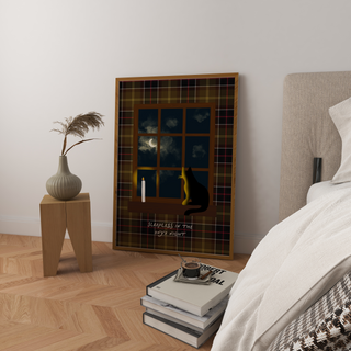 Sleepless in The Onyx Night Art Print