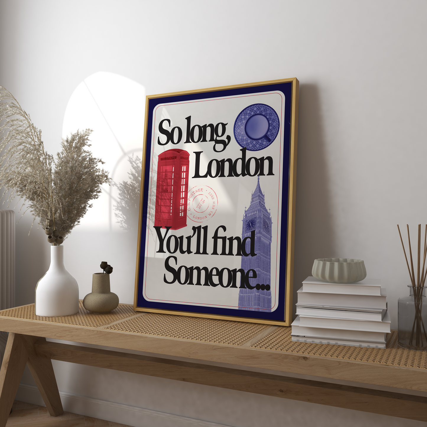 So Long London Art Print