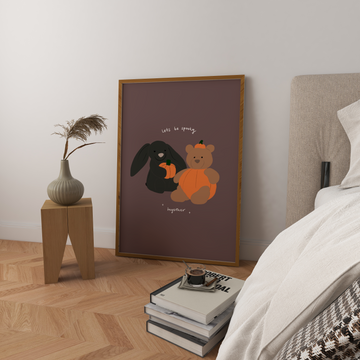 Spooky Season Art Print without a frame