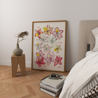 Spring Day Lilies Art Print