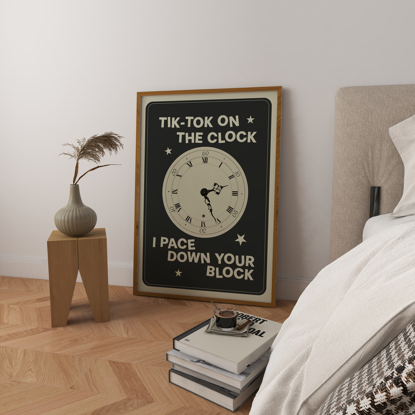 Tik-Tok On The Clock Art Print