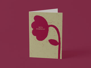 With Sympathy Greetings Card