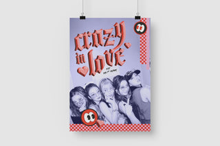 Itzy Crazy in Love Art Print