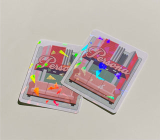 Boy With Luv Persona Holographic Sticker