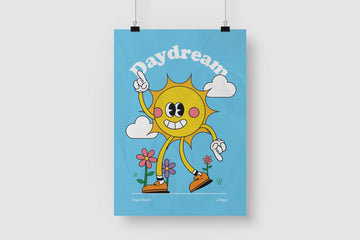 J-Hope Daydream Art Print without a frame
