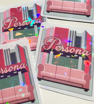 Boy With Luv Persona Holographic Sticker