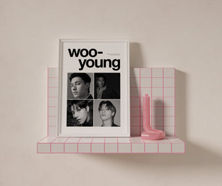 Ateez Minimalistic B&W Art Prints