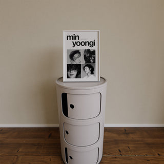 Bangtan Minimalistic B&W Art Prints Poster