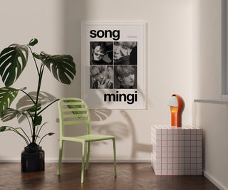 Ateez Minimalistic B&W Art Prints