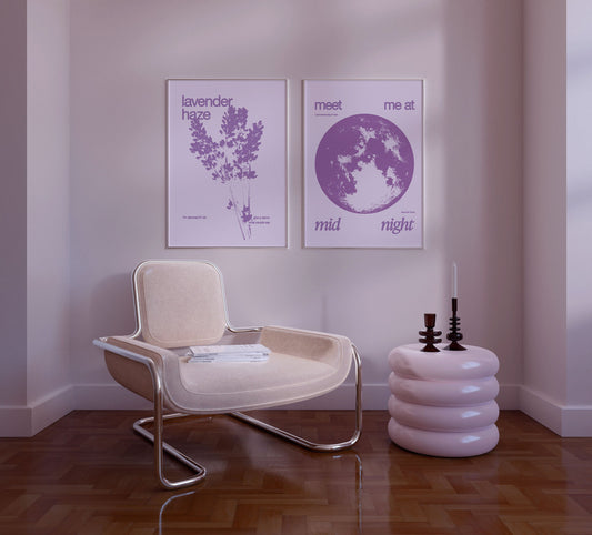 Taylor TS Lavender Haze Art Prints/Set