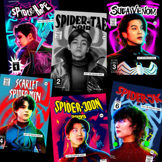 Spider Series (Into The Bangtan-Verse) Art Prints Set