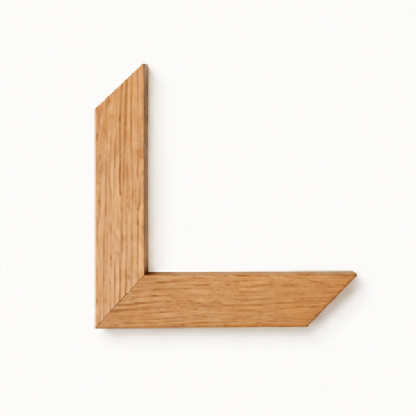 Oak frame corner
